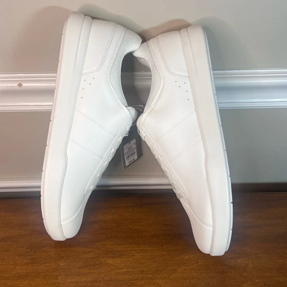 Goodfellow & Co Scout Men’s White Low Top Sneakers Size 12 NWT